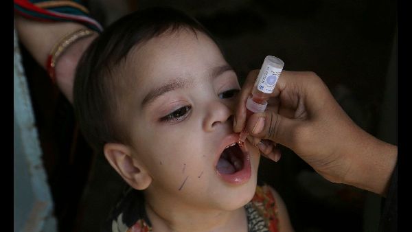 Polio Vaccine Drive in Gaza Polio Vaccine Drive in Gaza