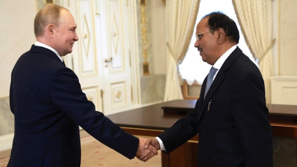 NSA Ajit Doval Meets Putin In Russia