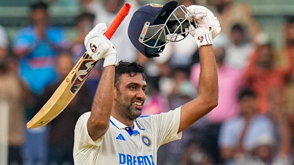 IND vs BAN R Ashwin Scores Century