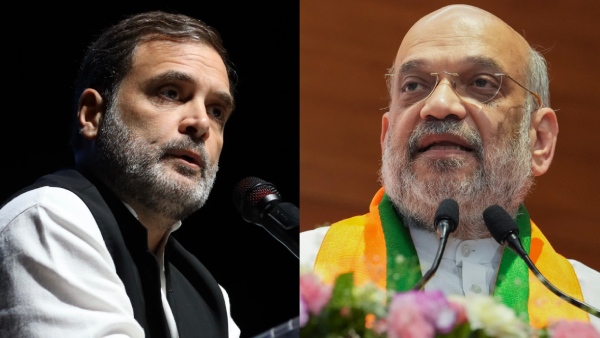 Amit Shah Hits Back Hard at Rahul Gandhi For Anti-India Comments Abroad