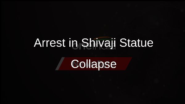 Arrest in Shivaji Statue Collapse