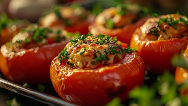 Easy Stuffed Tomatoes Recipe Easy Stuffed Tomatoes Recipe