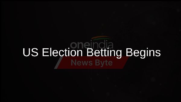 US Election Betting Begins