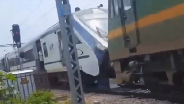 New Delhi-Varanasi Vande Bharat Develops Technical Snag Stopped In UP