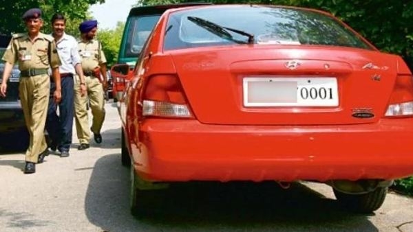 VIP Number Plate Fees Increased
