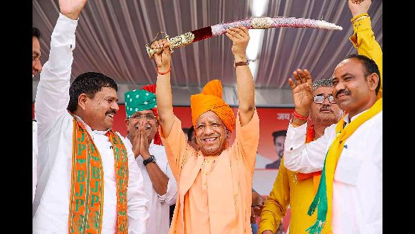 Adityanath Slams Gandhi Over Temple Comments