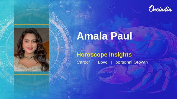 Amala Paul Discover Scorpio Horoscope Insights For Career Growth And Relationship Harmony