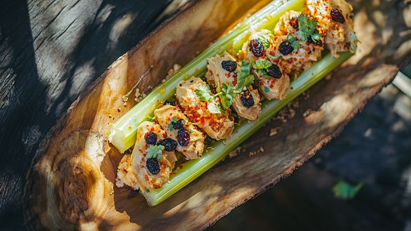 Easy Ants on a Log Snack Recipe