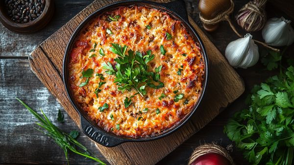 Delicious Bean and Rice Bake Recipe