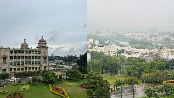 Cyclone Effect Bengaluru Hit By Early Morning Downpour Commuters Face Delays