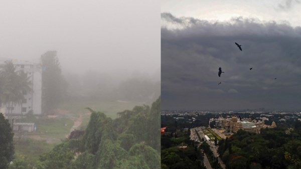 Karnataka Rains Gloomy Day In Bengaluru Today Yellow Alert Remains In Place