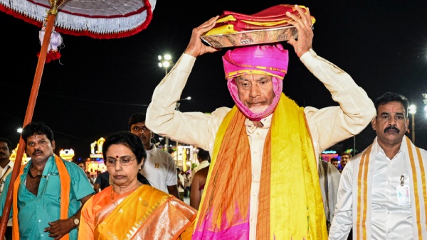 Andhra Pradesh Chief Minister N Chandrababu Naidu