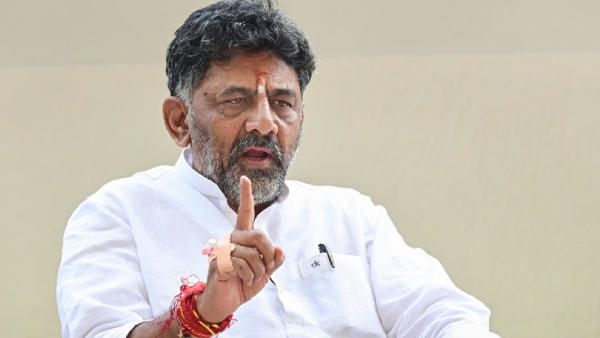 Karnataka Deputy CM DK Shivakumar