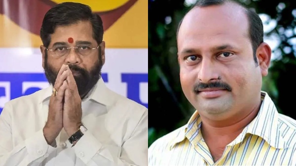 CM Eknath Shinde and Shrikant Pangarkar