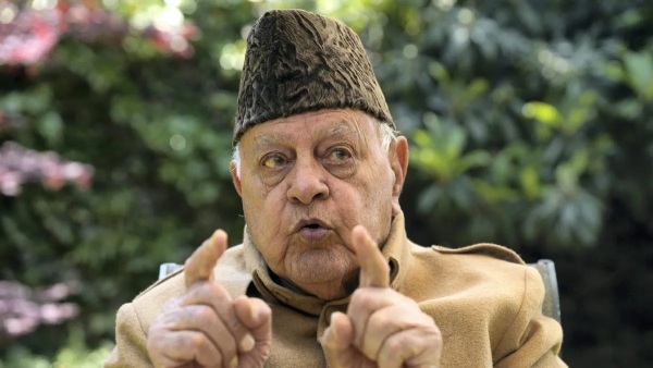 JKNC Chief Farooq Abdullah