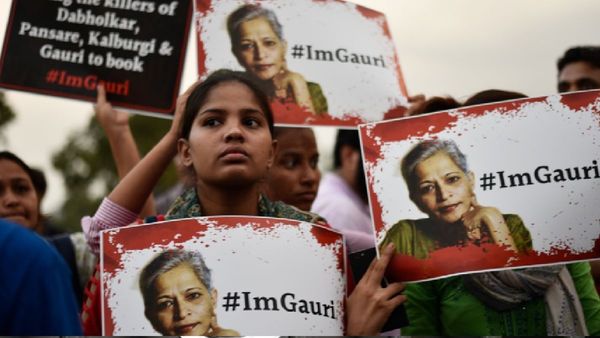 Bengaluru Activists Protest Against Honour Of Alleged Killers Of Gauri Lankesh