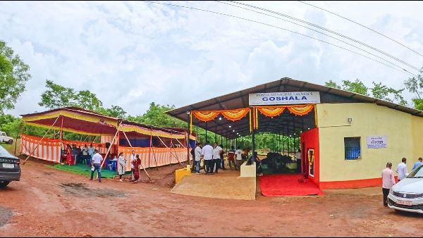 PM Modi Inaugurates Gaushala in Gwalior