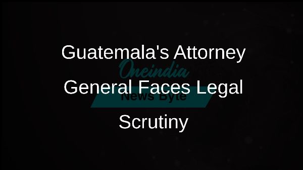 Guatemalas Attorney General Faces Legal Scrutiny