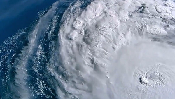 WATCH Viral Video Hurricane Milton Captured From Space By Astronaut