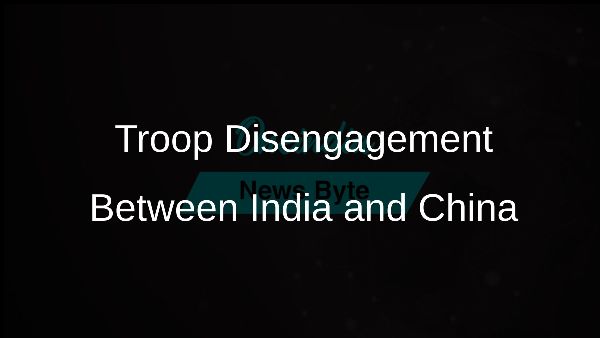 Troop Disengagement Between India and China