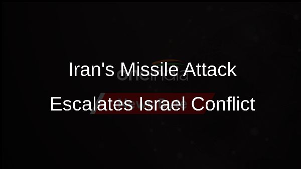Irans Missile Attack Escalates Israel Conflict Irans Missile Attack Escalates Israel Conflict