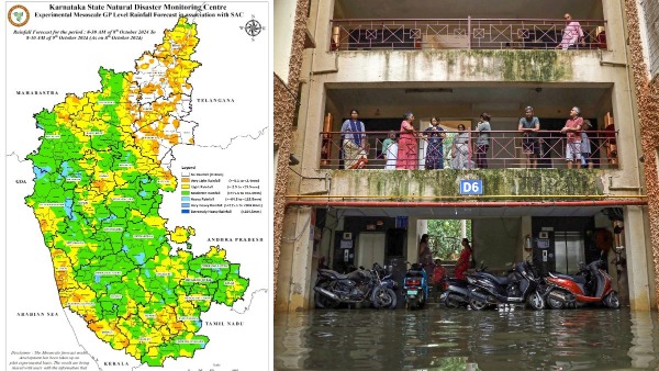 Karnataka Yellow Alert Heavy Rain Predicted Across 12 Districts