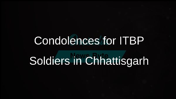 Condolences for ITBP Soldiers in Chhattisgarh