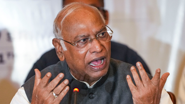 Congress president Mallikarjun Kharge