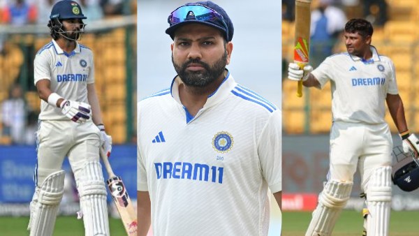 KL Rahul Rohit Sharma Sarfraz Khan