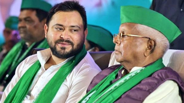 RJD leaders Lalu Prasad Yadav and Tejashwi Yadav RJD leaders Lalu Prasad Yadav and Tejashwi Yadav
