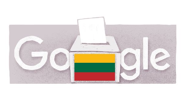 Google Doodle Celebrates Lithuania's 2024 Parliamentary Elections And Democratic Tradition