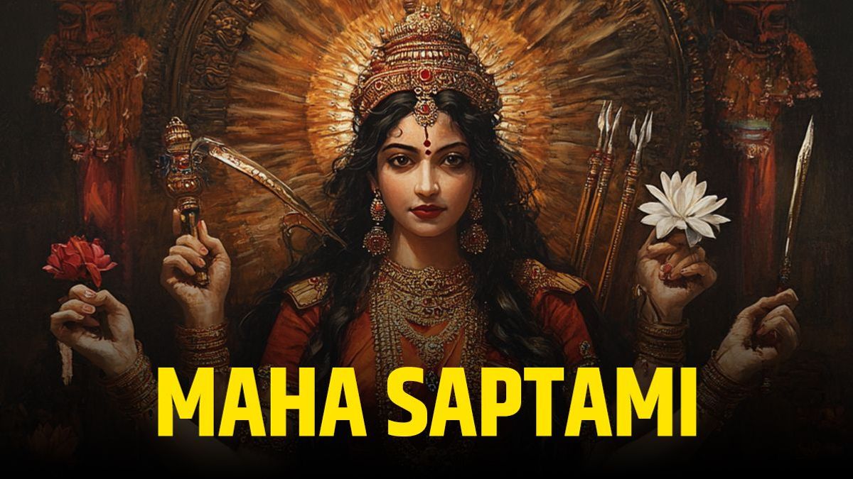 Maha Saptami Celebration During Durga Puja 2024 Oneindia News