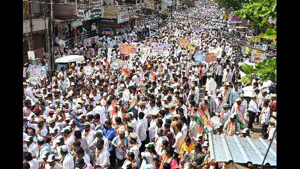 Shinde and Pawar Submit Nominations for Elections