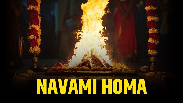 Navami Homa Durga s Triumph Celebrated