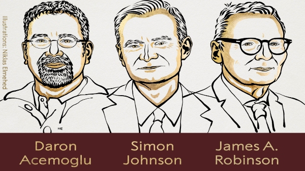 Nobel Economics Prize 2024 Acemoglu Johnson Ad Robinson Honored For Institutional Insights