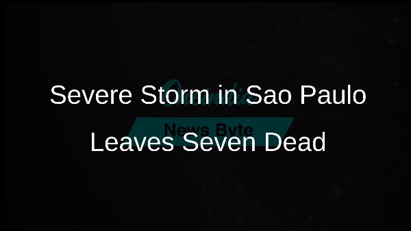 Severe Storm in Sao Paulo Leaves Seven Dead