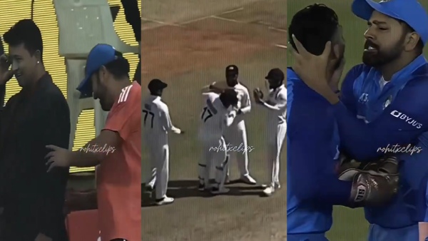 Rohit Sharma Spanks Pragyan Ojha Slaps Rishabh Pant Kicks Suryakumar Yadav Watch Viral Funny Mashup Video