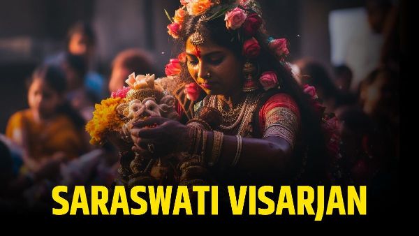 Saraswati Visarjan 2024 Rituals amp amp Significance Saraswati Visarjan 2024 Rituals amp amp Significance