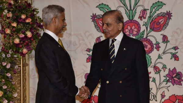 EAM S Jaishankar and Pakistan PM Shehbaz Sharif