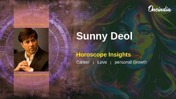 Sunny Deol s Libra Horoscope Predictions Career Growth And Relationship Insights