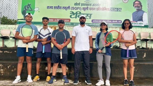 Report on Report on SGFI Lawn Tennis Tournament