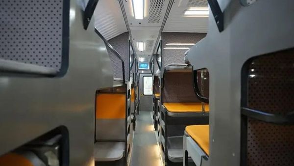 Vande Bharat Sleeper Train Check First Look amp amp Inside Photos