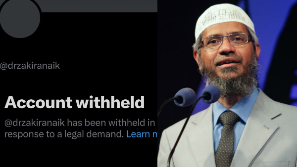 Zakir Naik s Twitter X Account Withheld In India What Does It Mean
