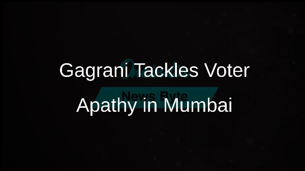 Gagrani Tackles Voter Apathy in Mumbai