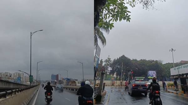 Karnataka Weather Chilly Start For Bengaluru As Rain Clouds Gather Over The City
