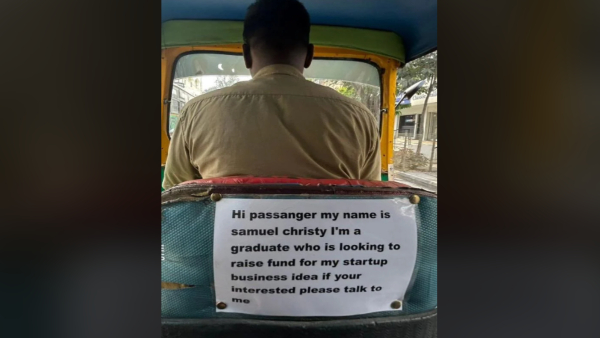 Bengaluru Auto Driver Turns Auto-Rickshaw Into Startup Pitch Platform