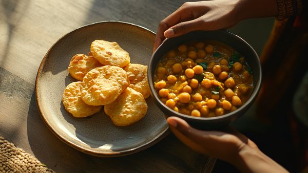 Bhatoora Traditional Indian Fried Bread Recipe