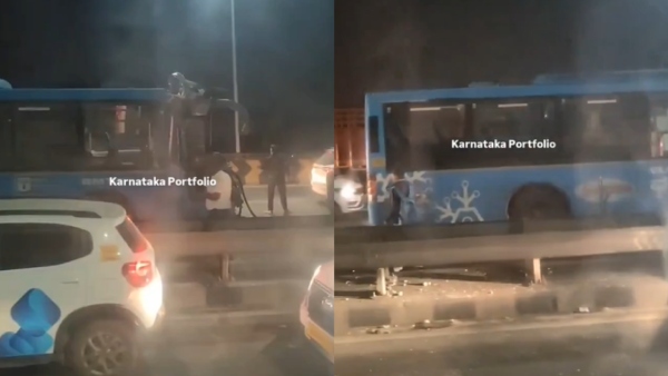 Bengaluru Airport Road Flyover Accident