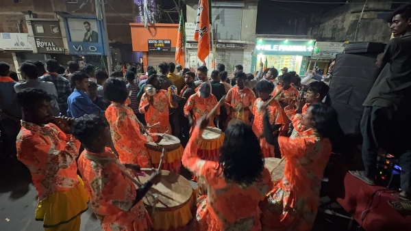 Cultural Beats Traditional Drums Set the Mood for Modi s Ranchi Visit