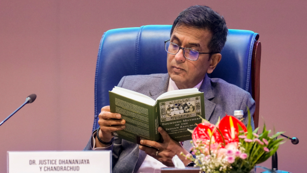 Outgoing DY Chandrachud